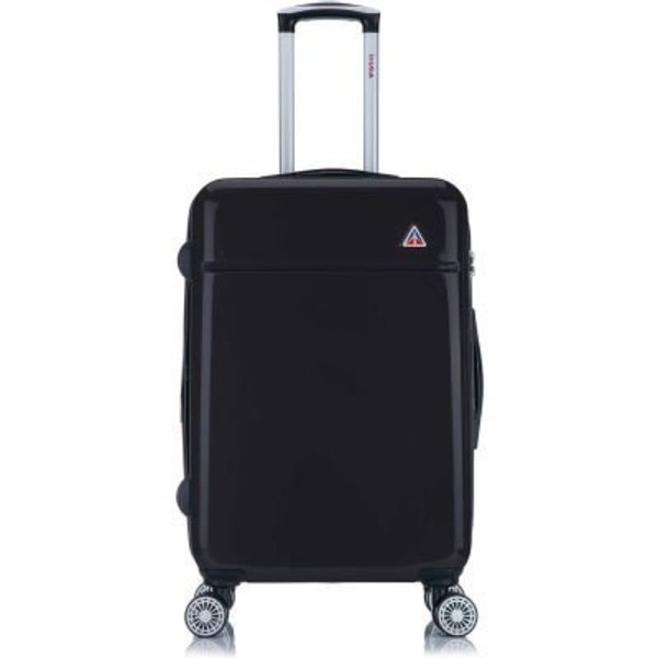 Rta Products Llc InUSA Avila Lightweight Hardside Luggage Spinner 24" - Black IUAVI00M-BLK